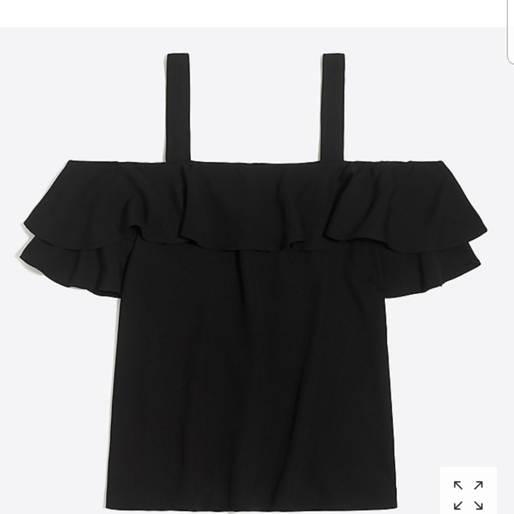 J. Crew Factory Cold Shoulder Tank Top